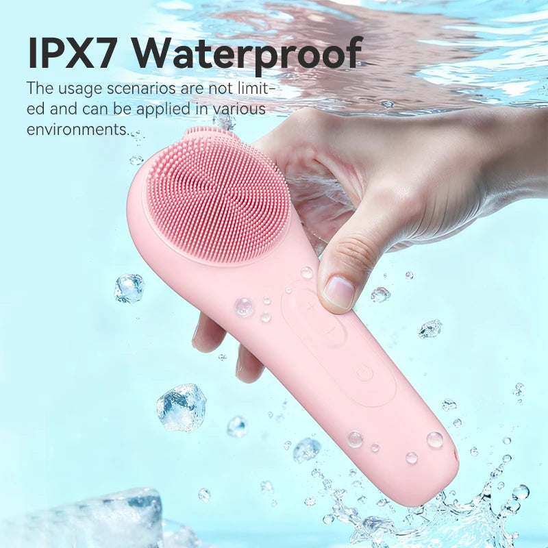 Rechargeable Silicone Facial Cleansing Brush - 6