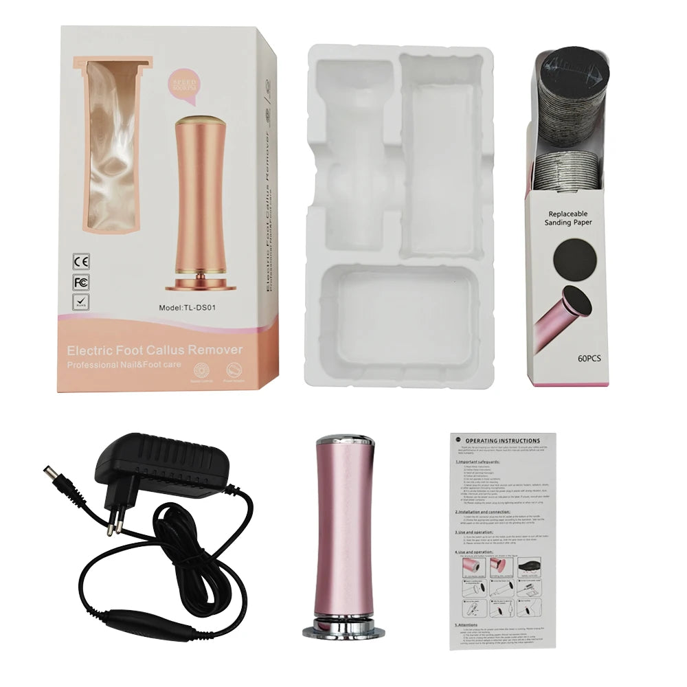 Electric Professional Pedicure Foot Callus Remover - 48