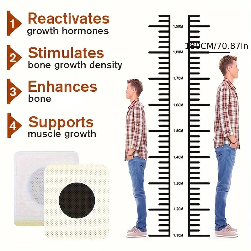 Herbal Foot Growth Patches for Height Support - 2
