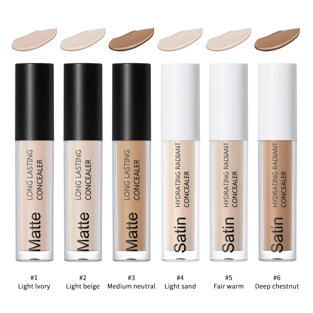 Full Coverage Matte Liquid Concealer for Face - 3