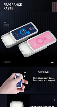 Portable Solid Cologne Balm for Men