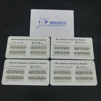 Professional Metal Orthodontic Dental Brackets Set