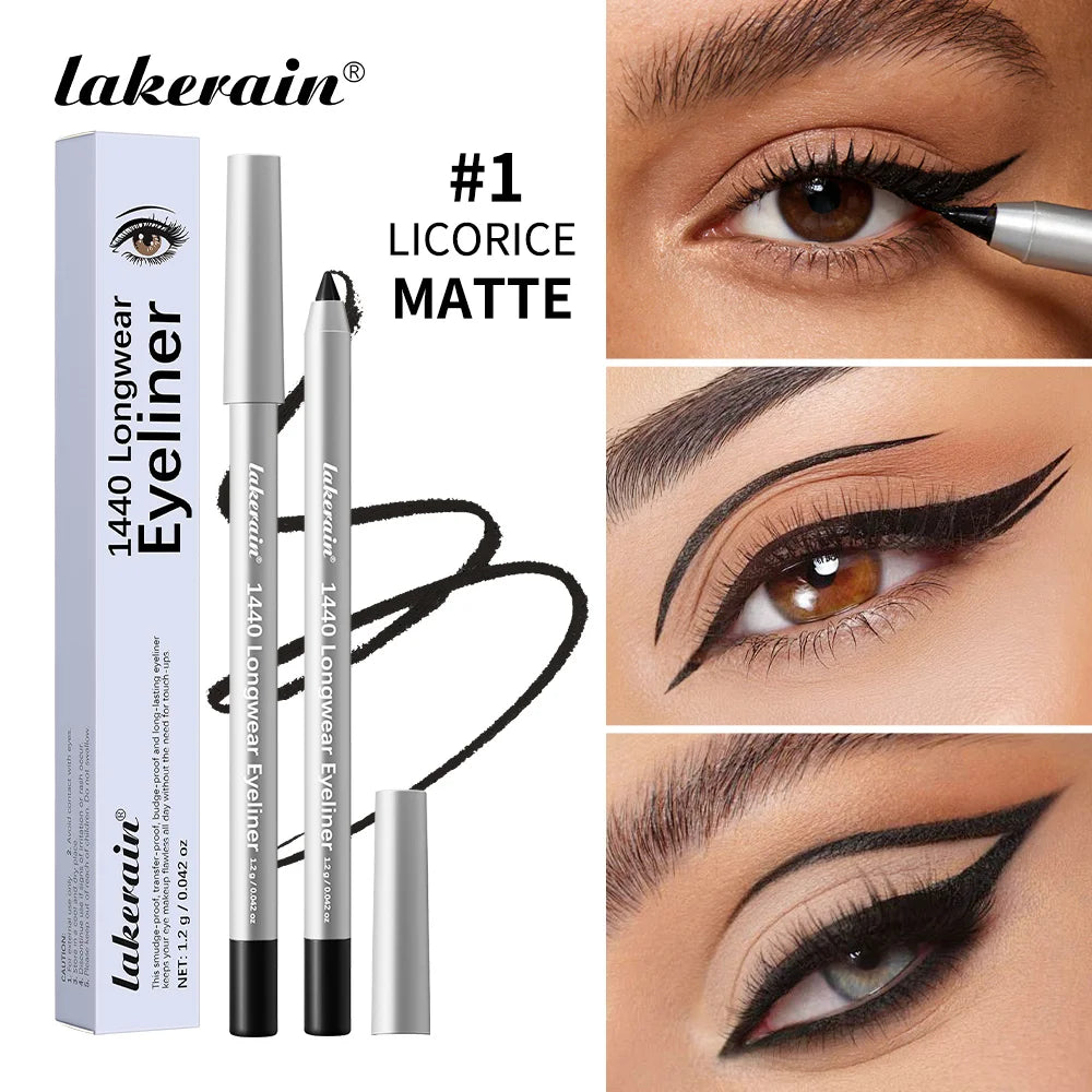 Long-Lasting Waterproof Eyeliner Pencil - 1