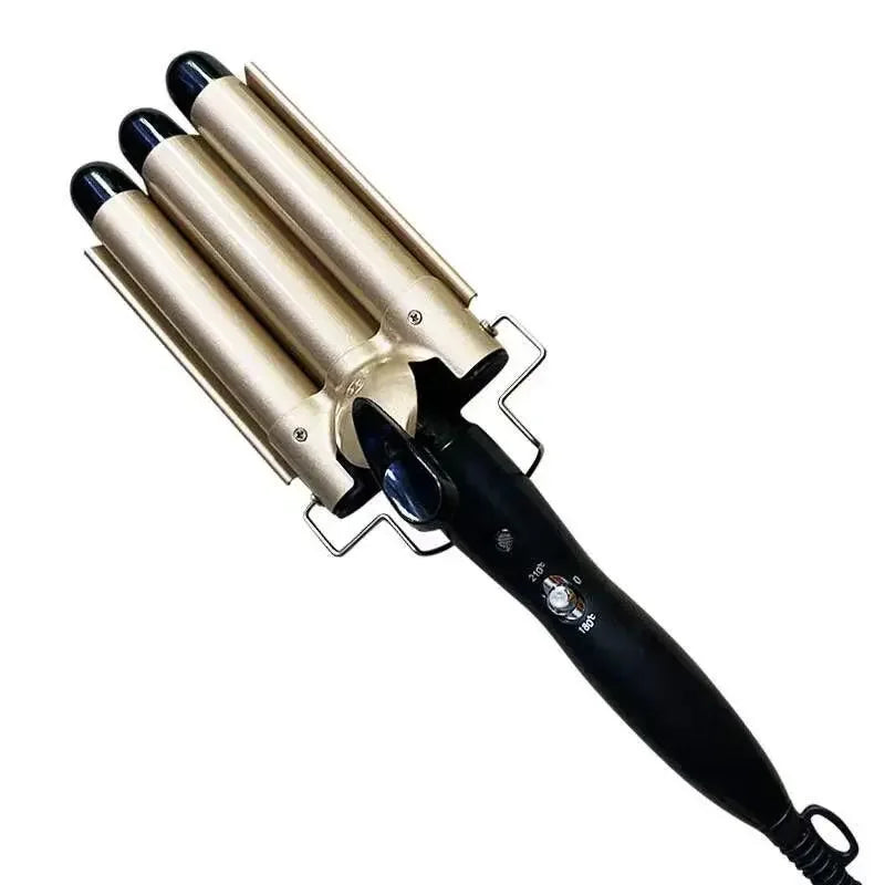 3-Barrel Professional Hair Waver for Beachy Waves - 11
