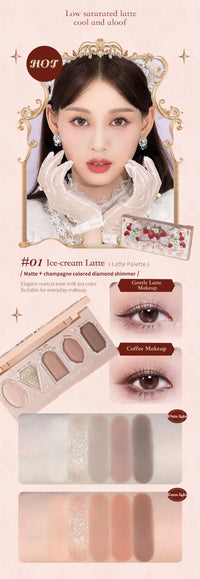 Rococo Style Strawberry Makeup Collection Set