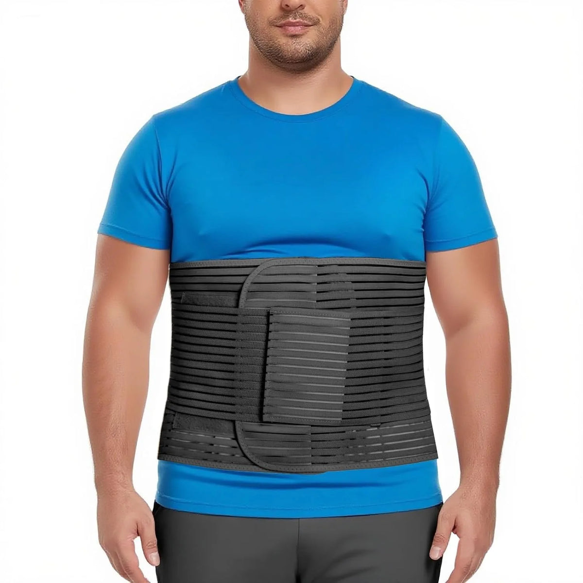 Adjustable Abdominal Compression Binder for Recovery