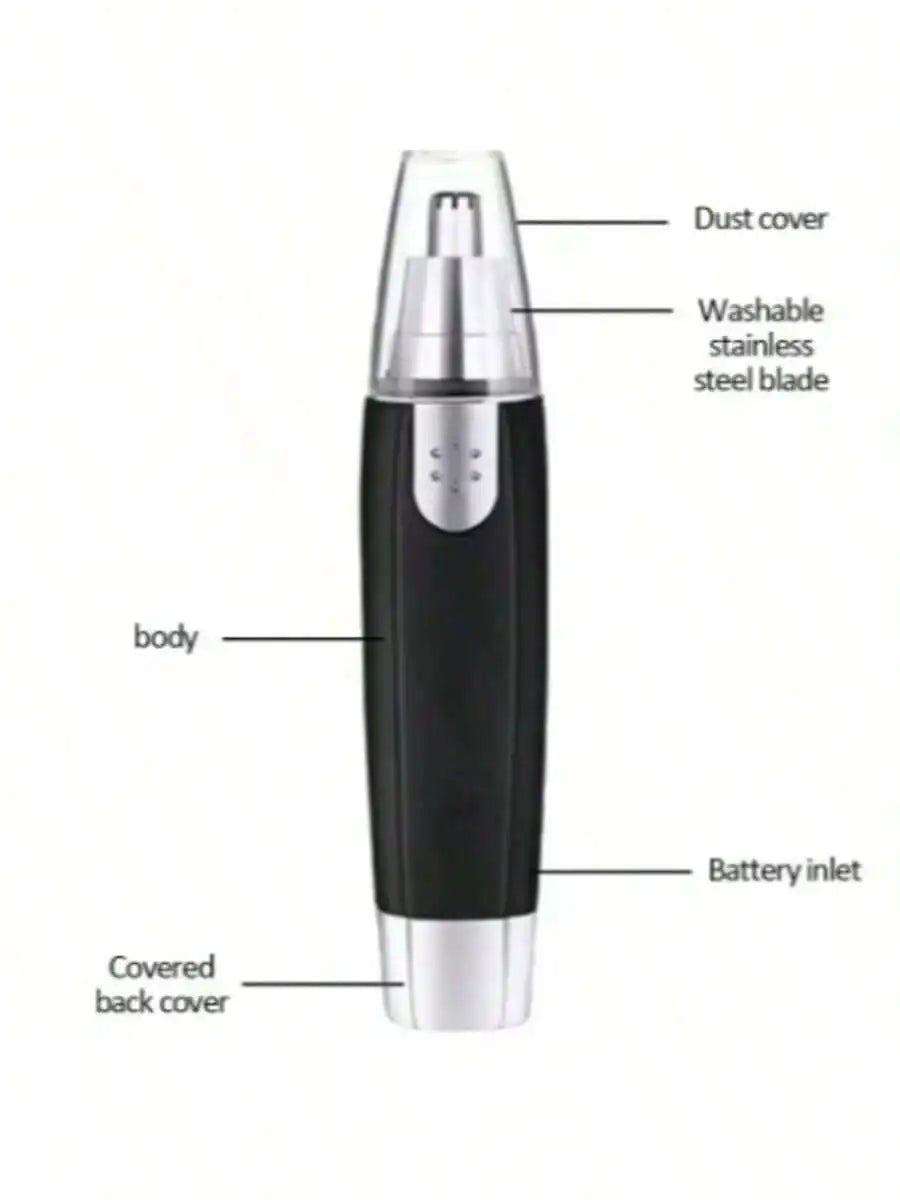 Electric Painless Nose and Ear Hair Trimmer - 5