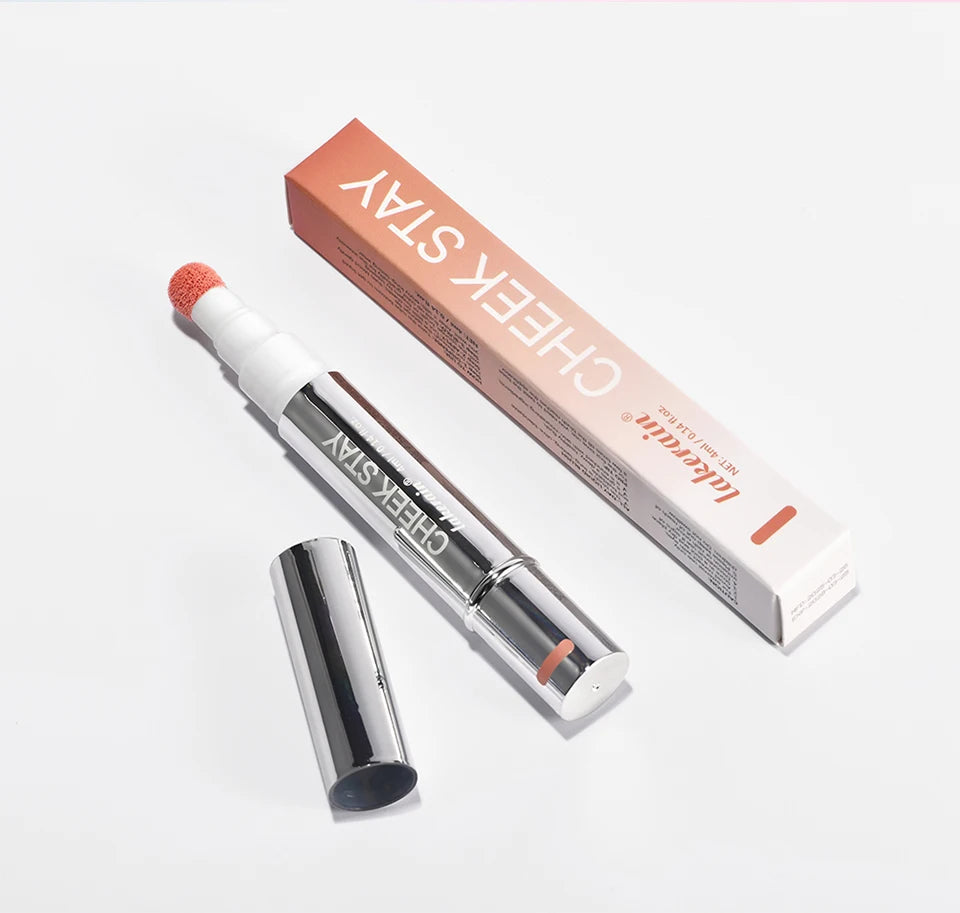 Liquid Blush Stick with Sponge Tip for Natural Glow - 18