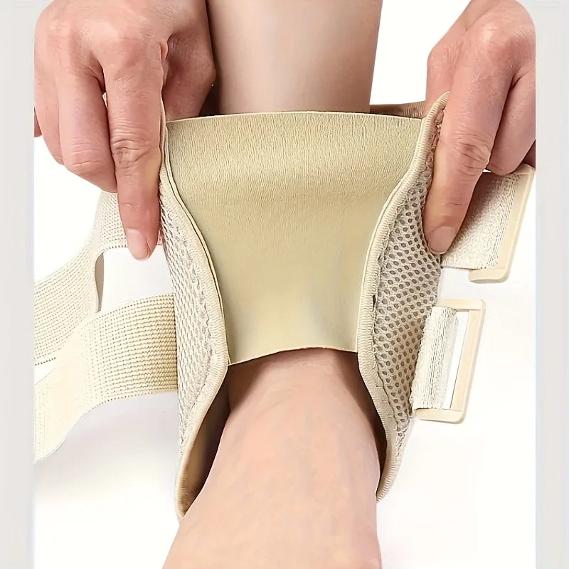 Adjustable Compression Ankle Support Brace for Sprains - 5
