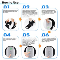 Heated Air Compression Foot and Ankle Massager