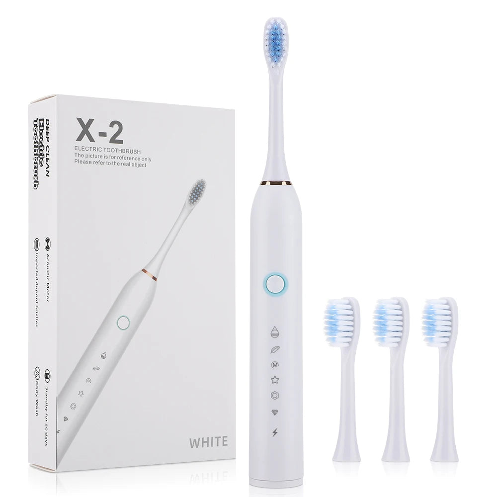 Rechargeable Sonic Electric Toothbrush with 6 Modes - 18