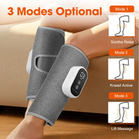 Wireless Air Compression Leg Massager for Calf Relief