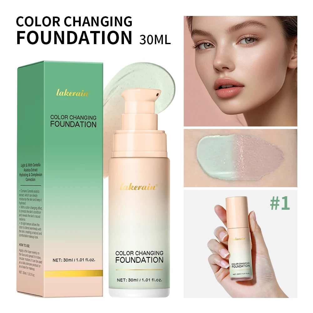 Color-Changing Liquid Foundation for Flawless Skin - 23