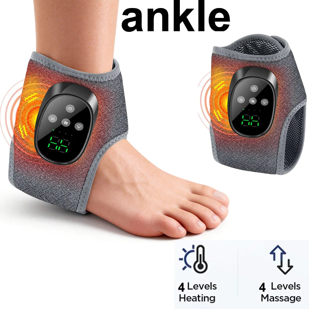 Portable Heated Vibration Leg and Foot Massager - 51
