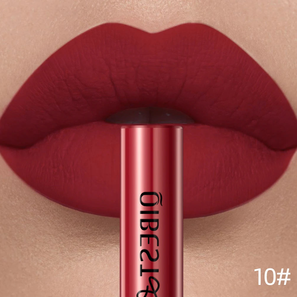 Long-Lasting Waterproof Velvet Matte Liquid Lipstick - 23