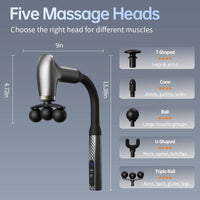 Long Reach Electric Handheld Back Massager