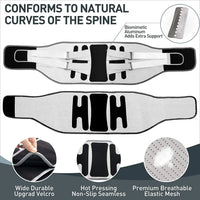 Lumbar Back Support Brace for Herniated Disc & Pain Relief