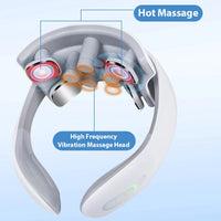 Electric Heated Neck and Shoulder Massager for Pain Relief
