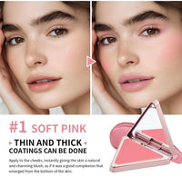 Matte Satin Cream Blush for Long-Lasting Natural Glow