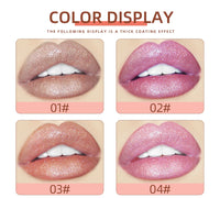 9-Piece Glitter Lip Gloss Set for Shimmering Lips