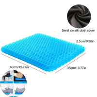 Gel Cooling Honeycomb Seat Cushion for Office and Car