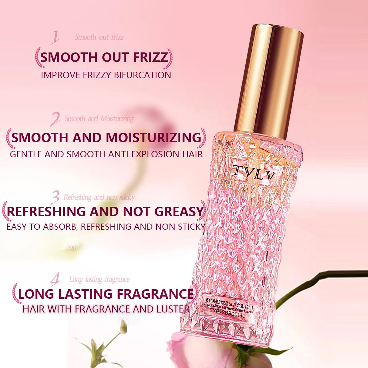Smoothing Hair Repair Essence Spray - 3