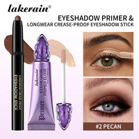 Waterproof Long-Lasting Eyeshadow Stick and Primer Set
