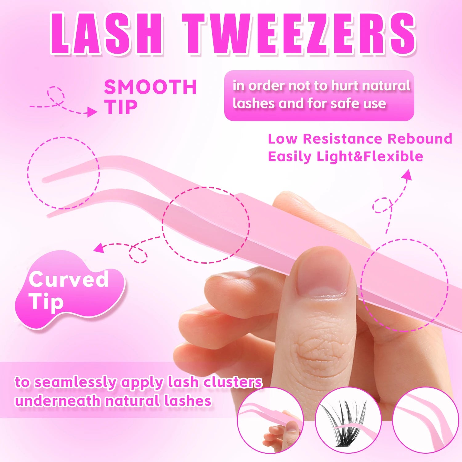 DIY Cluster Lash Extension Kit for Natural Daily Volume - 9