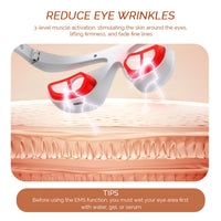 3D Red Light Eye Massager for Eye Strain and Fatigue