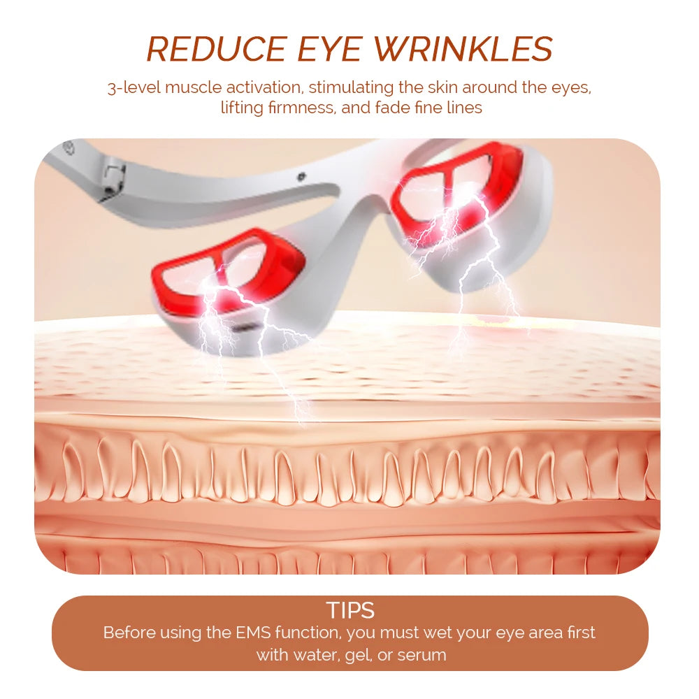 3D Red Light Eye Massager for Eye Strain and Fatigue - 9
