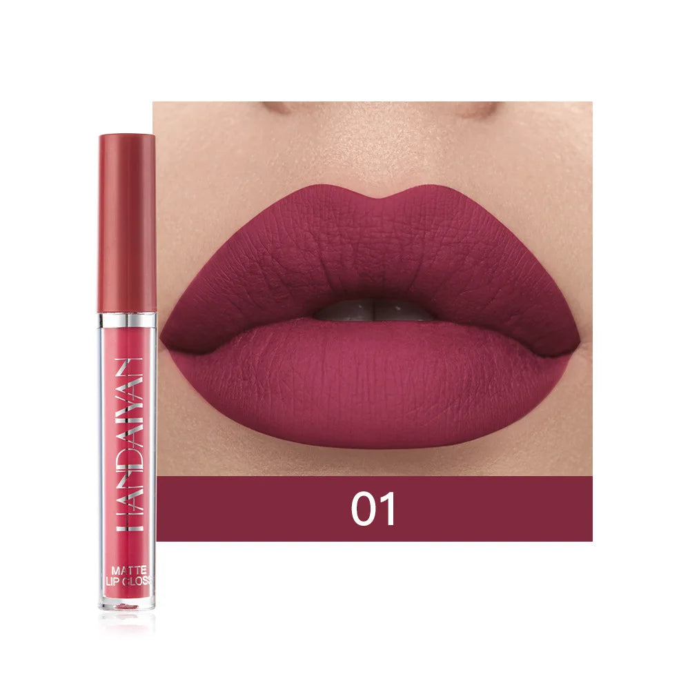 6-Piece Waterproof Matte Liquid Lipstick Set - 21