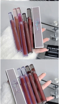 Mist Velvet Matte Lip Glaze for Hydrated Soft Lips