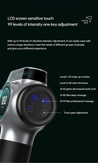 Professional Deep Tissue Percussion Muscle Massage Gun