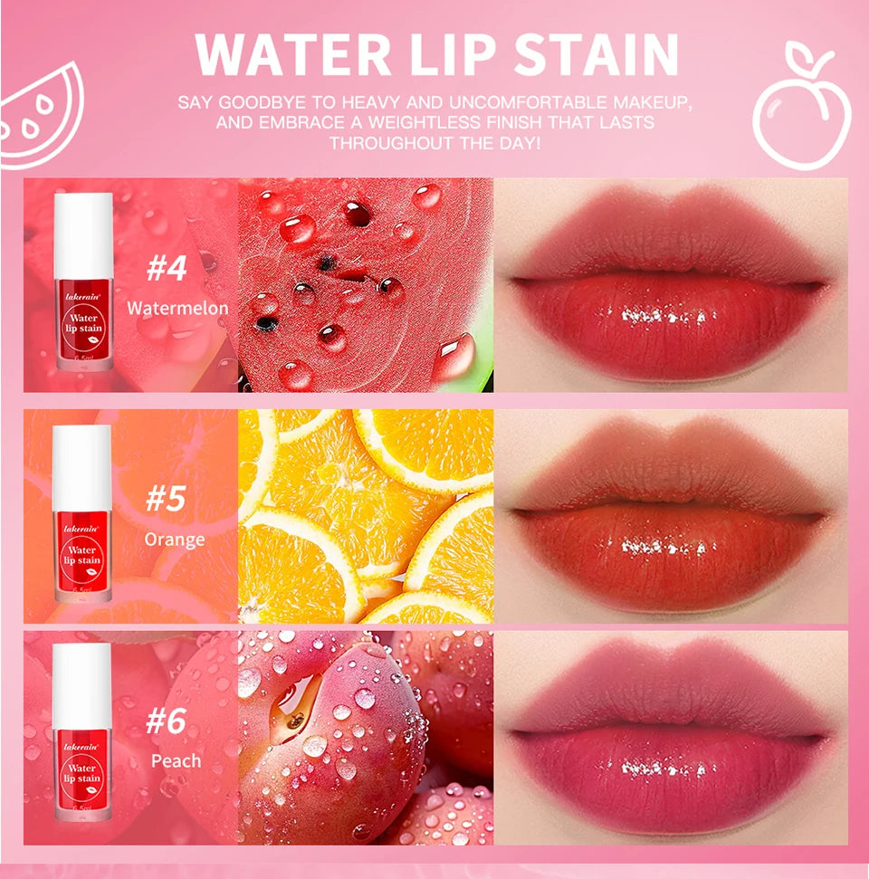 2-in-1 Waterproof Lip Stain and Liquid Blush - 10