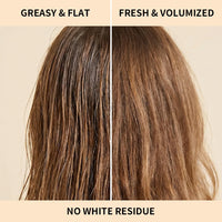 Volumizing Invisible Dry Shampoo Powder for Greasy Hair