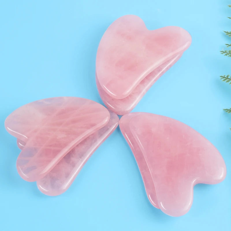 Natural Jade Gua Sha Facial Massage Tool - 6