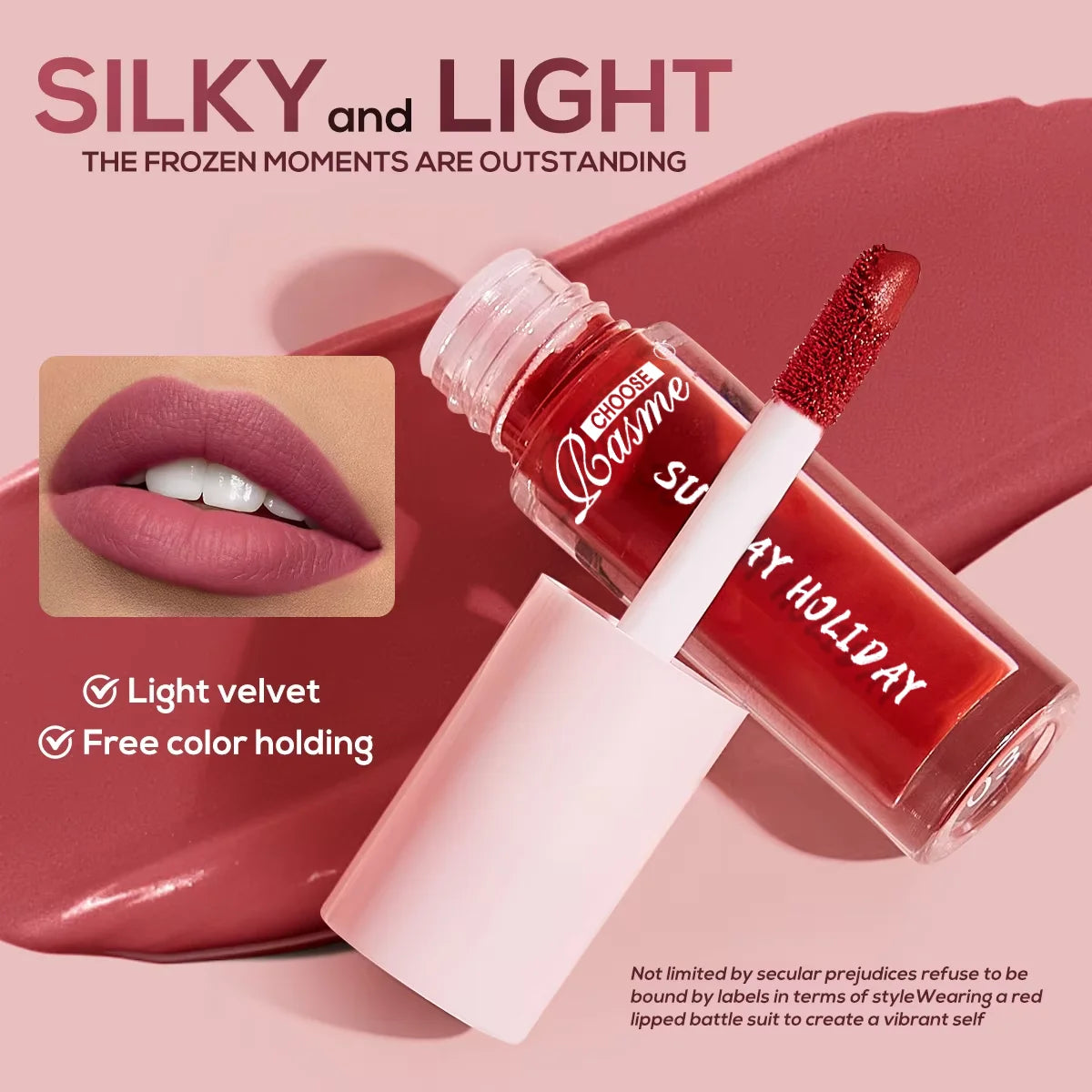 10-Color Velvet Matte Lip Gloss Set - 3