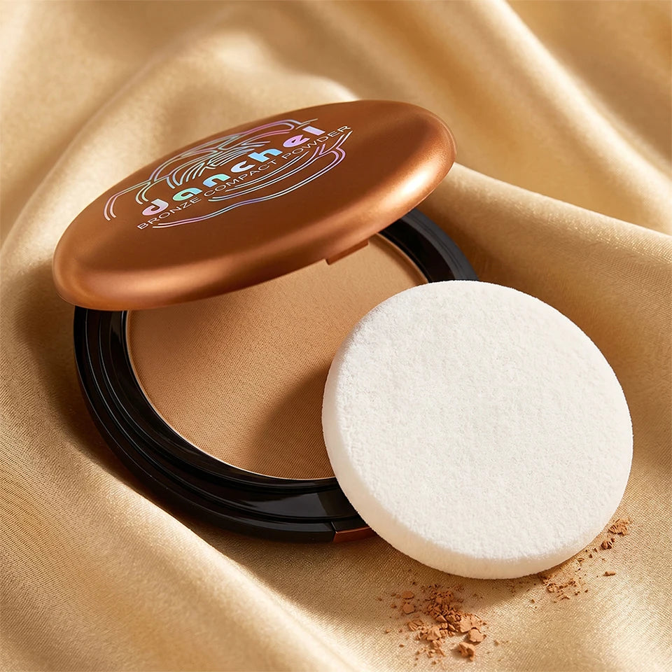 Matte Bronze Pressed Setting Powder for Flawless Contouring - 18