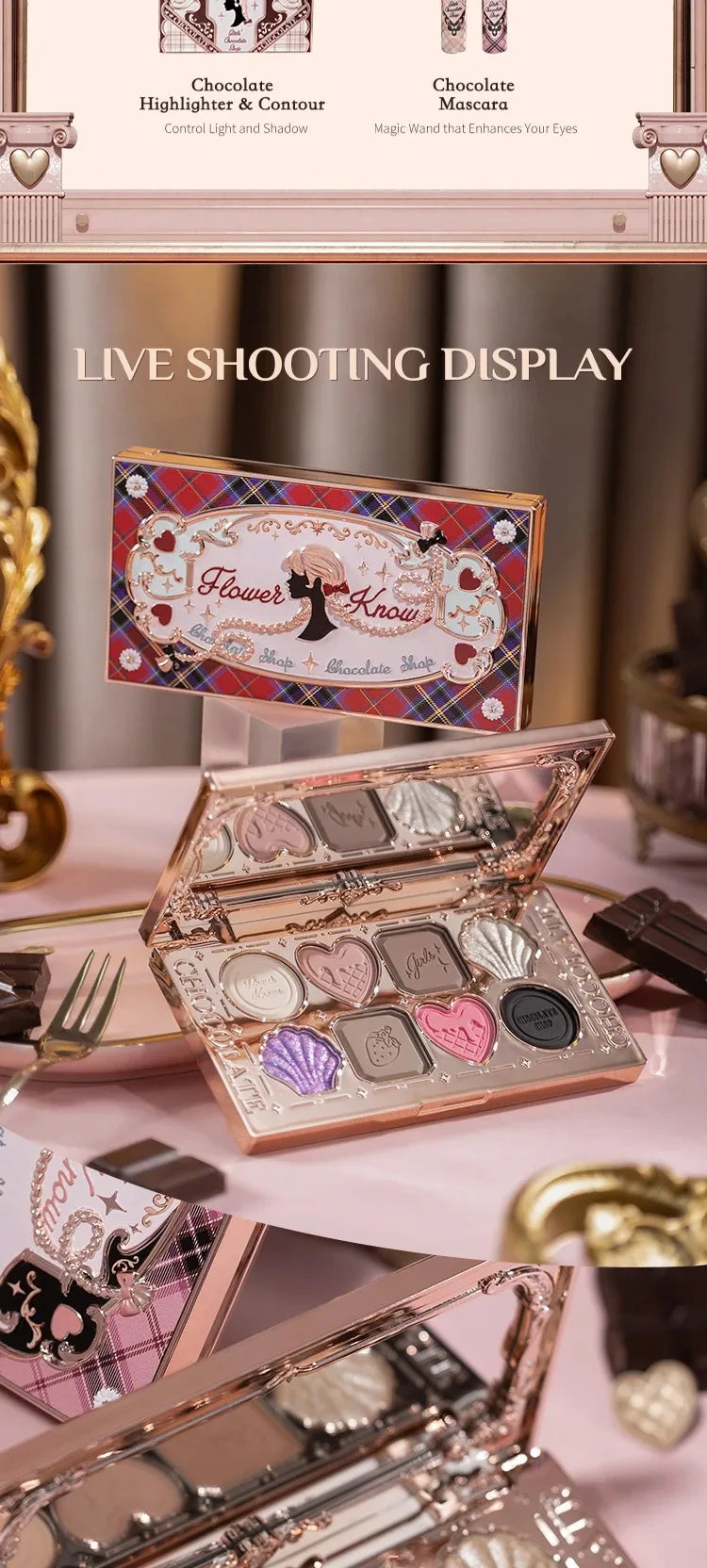 Highly Pigmented Multi-Finish Eyeshadow Palette - 16