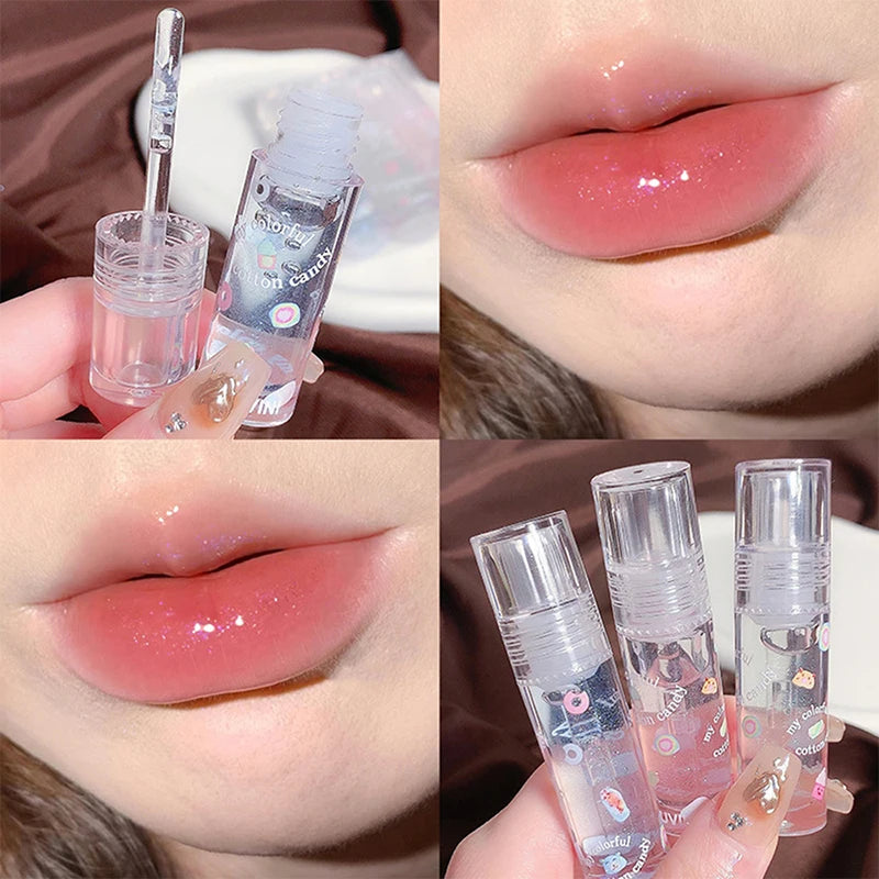 Hydrating Shimmering Lip Gloss for Glassy Lips - 5
