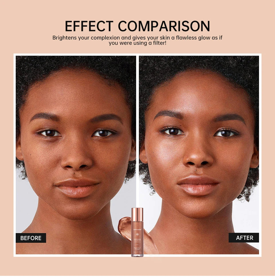 Liquid Glow Face Filter Makeup Primer & Highlighter - 11