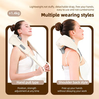 Wireless Shiatsu Neck and Shoulder Massage Shawl