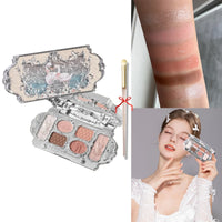 6-Color Swan Ballet Eyeshadow Palette