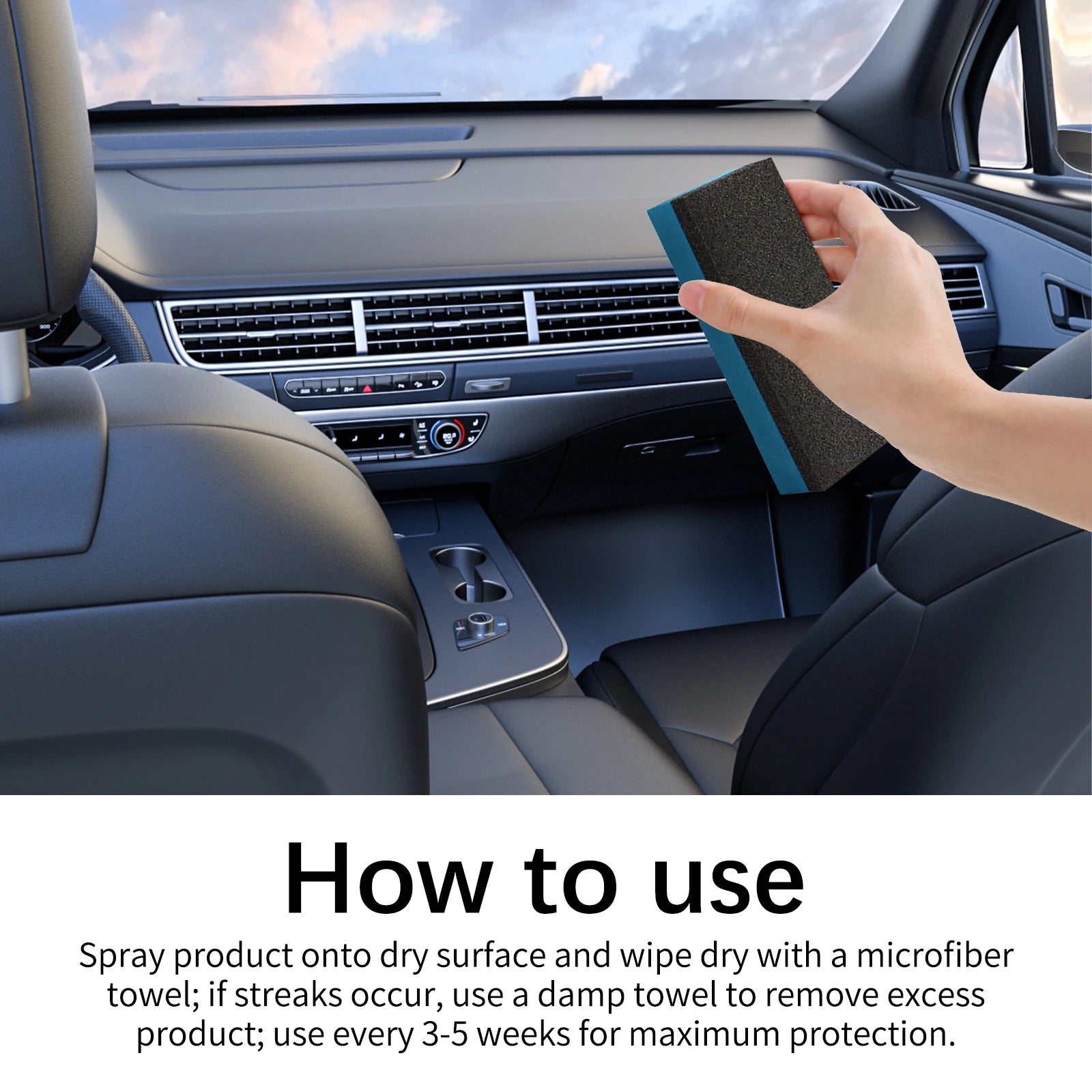 All-in-One Car Interior Restorer and Polishing Cleaner - 4