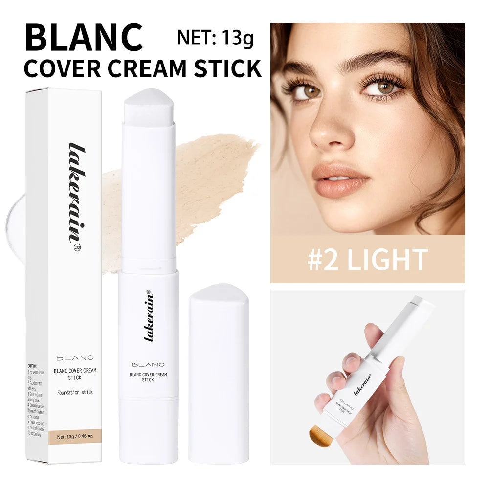Full Coverage Color-Changing Cream Foundation Stick with Built-in Brush - 29