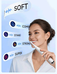 Electric Ultrasonic Teeth Whitening and Tartar Remover Kit