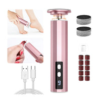 2-in-1 Electric Foot Callus Remover and Nail Polisher