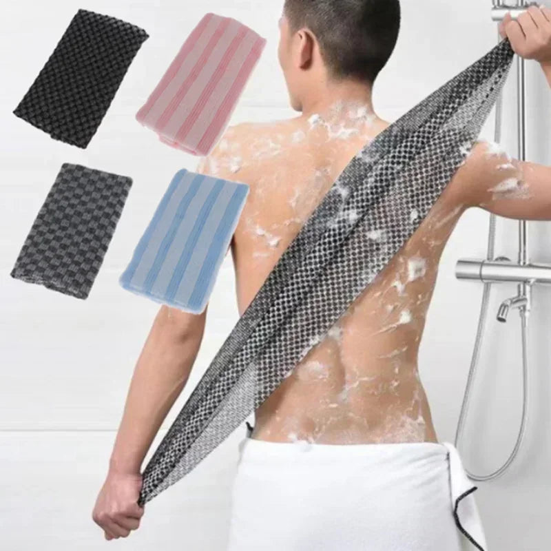 Exfoliating Japanese Bath Back Scrubber Towel - 7