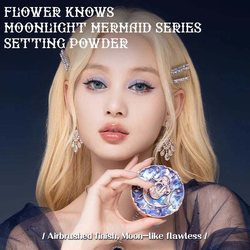 Mermaid Matte Oil-Control Pressed Face Powder - 4
