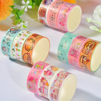60-Piece Decorative Washi Tape Set for Scrapbooking and Journals